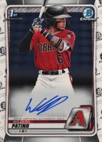 2020 Bowman Chrome Prospect Autographs #CPAWP Wilderd Patino Baseball Card