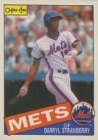 1985 O-Pee-Chee #126 Darryl Strawberry Baseball Card