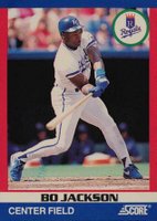 1991 Score Superstar #2 Bo Jackson Baseball Card