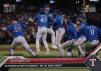 2023 Topps Now #1078 Texas Rangers Baseball Card