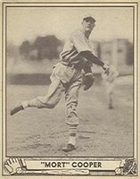 1940 Play Ball #113 Mort Cooper Baseball Card