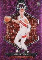 2023 Panini Mosaic #239 Gradey Dick Purple Fast Break Basketball Card