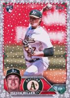 2023 Topps Holiday #H183 Mason Miller Metallic Baseball Card