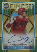 2022 Topps Finest Flashbacks 1995 Finest Autograph #SO Shohei Ohtani Gold Refractor Baseball Card