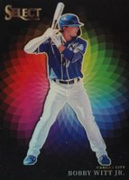 2022 Panini Select Color Wheel #CW10 Bobby Witt Jr. Baseball Card
