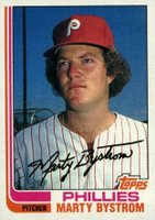 1982 Topps #416 Marty Bystrom Baseball Card