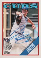 2023 Topps 1988 Topps Baseball Autographs #88BAJST Justin Steele Baseball Card