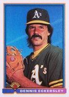 1991 Bowman #237 Dennis Eckersley Baseball Card
