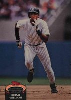 1992 Stadium Club #260 Bernie Williams Baseball Card