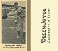 1916 Green-Joyce #124 Fred Mollwitz Baseball Card
