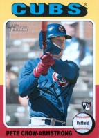 2024 Topps Heritage Mini #177 Pete Crow-Armstrong Baseball Card