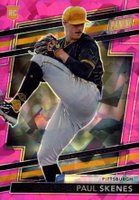 2024 Panini National Sports Collectors Convention VIP Gold Prospects #RP12 Paul Skenes Pink Sparkle Baseball Card