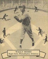 1937 O-Pee-Chee #109 Wally Moses Baseball Card