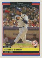 2006 Topps Updates & Highlights #UH177 Derek Jeter Baseball Card