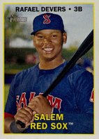 2016 Topps Heritage Minor League #207 Rafael Devers Baseball Card