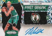 2023 Panini Prizm Fast Break Rookie Autographs #FBRWAL Jordan Walsh Basketball Card