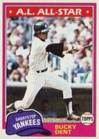1981 Topps #650 Bucky Dent Baseball Card
