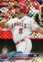 2018 Topps Chrome #45 Albert Pujols X-Fractor Baseball Card