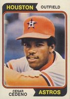 1974 Topps #200 Cesar Cedeno Baseball Card