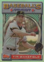 1993 Finest #37 Tim Wakefield Refractor Baseball Card