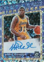 2020 Panini Donruss Optic Fast Break Signatures #FB-MJO Magic Johnson Basketball Card