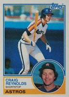 1983 Topps #328 Craig Reynolds Baseball Card