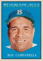 1961 Topps #480 Roy Campanella MVP Baseball Card