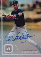 2017 Bowman Chrome Refractors That Never Were #DJ Derek Jeter Autograph Baseball Card