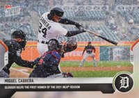 2021 Topps Now #1 Miguel Cabrera Baseball Card