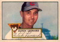 1952 Topps #110 Dutch Leonard Baseball Card