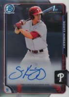 2015 Bowman Chrome Draft Pick Autograph #BCASK Scott Kingery Baseball Card