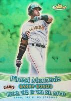 2001 Finest Moments #FM11 Barry Bonds Refractor Baseball Card