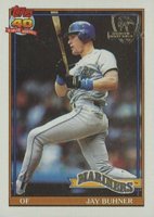 1991 Topps Desert Shield #154 Jay Buhner Baseball Card