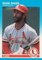 1987 Fleer Mini #102 Ozzie Smith Baseball Card