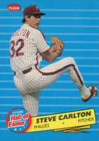 1986 Fleer Future Hall of Famers #2 Steve Carlton Baseball Card