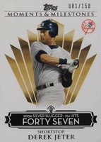 2008 Topps Moments & Milestones #57 Derek Jeter Baseball Card