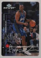 1999 Upper Deck MVP #111 Anfernee Hardaway Super Script Basketball Card