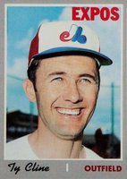 1970 Topps #164 Ty Cline Baseball Card