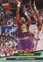 1992 Ultra #182 Karl Malone Basketball Card