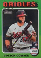 2024 Topps Heritage #388 Colton Cowser Chrome Baseball Card