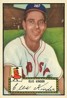 1952 Topps #78b Ellis Kinder Black Back Baseball Card