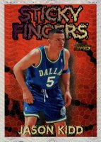 1996 Topps Chrome Season's Best #19 Jason Kidd Basketball Card