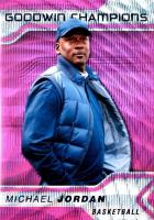 2023 Goodwin Champions Platinum #1 Michael Jordan Pink Wave Basketball Card