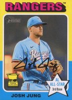 2024 Topps Heritage #298 Josh Jung Baseball Card