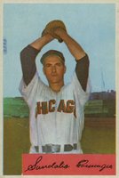 1954 Bowman #166 Sandy Consuegra Baseball Card
