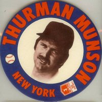 1978 Papa Gino's Discs #27 Thurman Munson Baseball Card