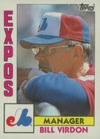 1984 Topps #111 Bill Virdon Baseball Card