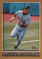 1998 Topps #2 Larry Walker Baseball Card