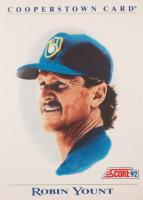 1992 Score Factory Set Inserts #B11 Robin Yount Cooperstown Baseball Card
