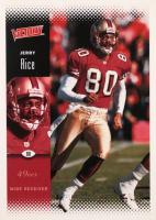 2000 Victory #163 Jerry Rice Football Card